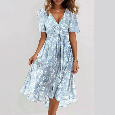 Ava - Elegant Colorful Dress