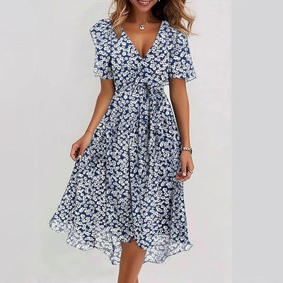 Ava - Elegant Colorful Dress
