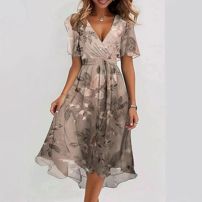 Ava - Elegant Colorful Dress